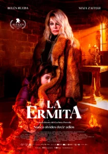 La ermita (The Chapel): Film poster showing Belén Rueda and Maia Zaitegi